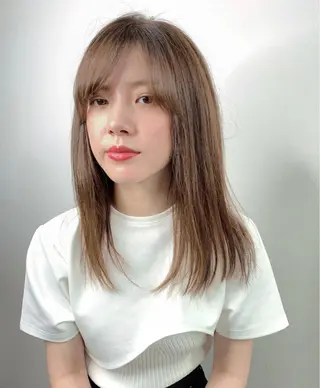 ロング カラー i'll 未空のヘアスタイル