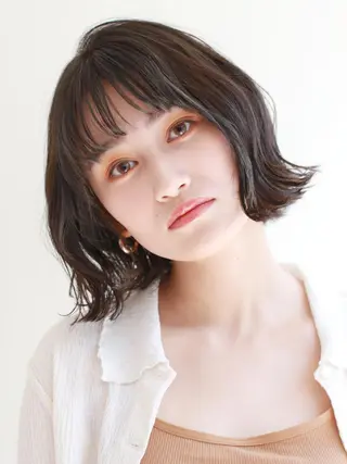 ショート 🌟ROUGE 🧸おびつななみのヘアスタイル