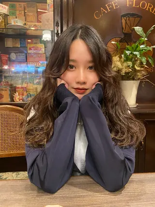 ロング カラー ヘアアレンジ 🌼似合わせのプロ 心斎橋/rena🌼のマツエク・マツパデザイン