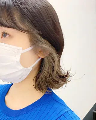 ショート カラー 🍟ai🍟 topstylistのヘアスタイル
