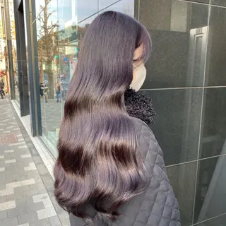 ロング カラー 山内 直英のヘアスタイル