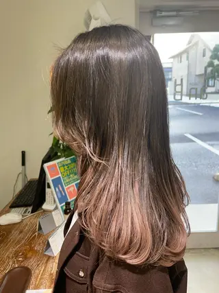 セミロング anB Bのヘアスタイル