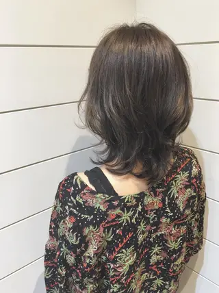 ミディアム カラー 🍊新宿南口🍊 ERINAのヘアスタイル