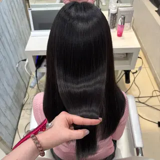 ロング カラー 🎀ゆい🎀 髪質改善カラー🎀のヘアスタイル