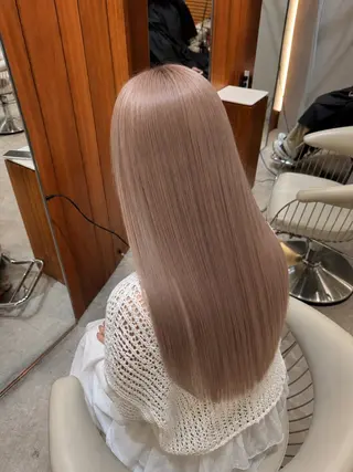 ロング カラー 透明感カラー 渋谷美容師みひろのヘアスタイル