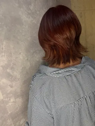 ミディアム Mika Haraguchiのヘアスタイル