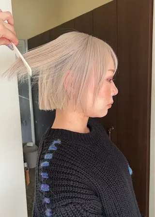 ショート 譜久島 かりんのヘアスタイル