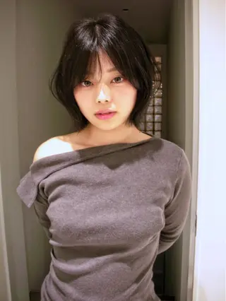 ショート カラー らん カラーモデル募集中のヘアスタイル