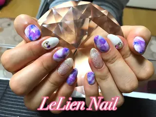 ネイル モチの良さ◉ フィルインネイル♡のネイルデザイン