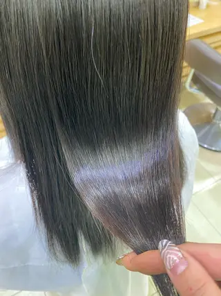 ロング カラー ヘアアレンジ TSUNA 🌙 Lim 五反田のマツエク・マツパデザイン