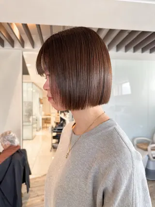 ショート パーマ / ボブ /ショート 谷口 陸のヘアスタイル