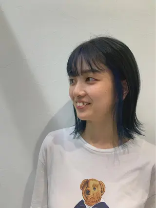 ミディアム 髪質改善×艶カラー 🌼Haru🌼のヘアスタイル