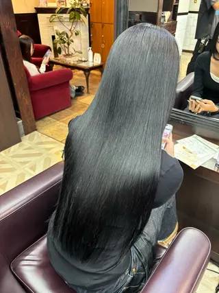ロング カラー メンズカットモデル 募集/立川/ユウリのヘアスタイル