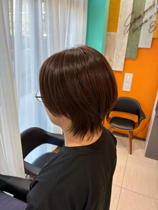 ショート 池田 綾香のヘアスタイル