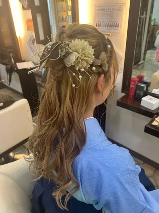 ヘアアレンジ FEEL HILL S店廣中将也のヘアスタイル