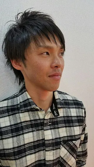 ショート メンズ 大山 雅矢のヘアスタイル