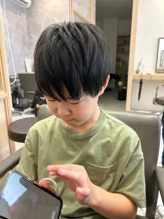 ショート メンズ 久木原 ゆりのヘアスタイル