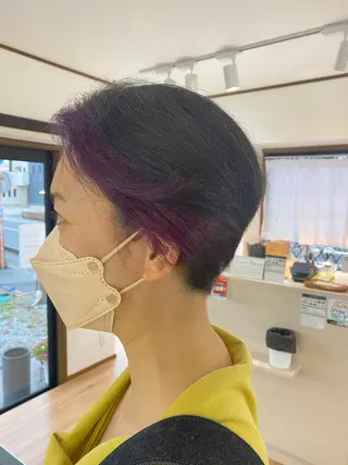 ショート 柴山 美芽のヘアスタイル