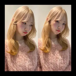 セミロング カラー mai / linoah˚✧のヘアスタイル