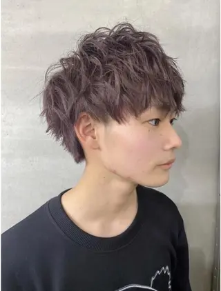メンズ 大人メンズパーマ メンズ特化　萱原大幹のヘアスタイル