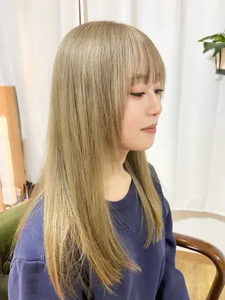 ロング 園田 渉 ◤SHIKIO◢のヘアスタイル