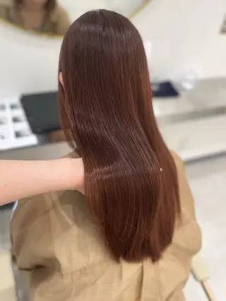 ロング カラー N°Elune みゆきのヘアスタイル