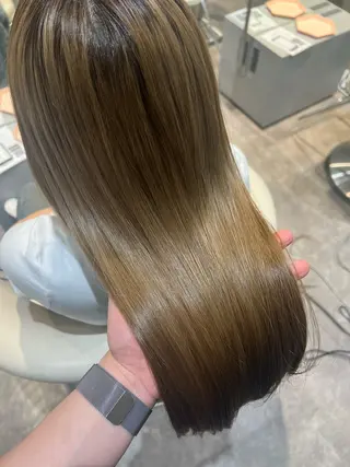 ミディアム カラー 💎透明感カラー特化 💎TAISEIのヘアスタイル