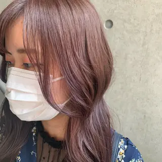ロング カラー 七原 海夕のヘアスタイル