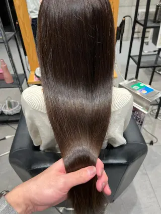 ロング カラー wabi本町店 タカハシ トモヒロのヘアスタイル