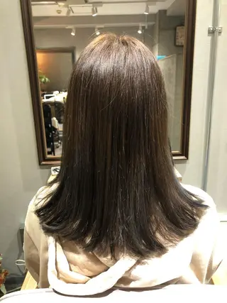 セミロング 北崎  えりのヘアスタイル