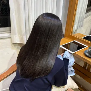 ロング カラー RINNO🌷透明感 カラー/髪質改善のヘアスタイル