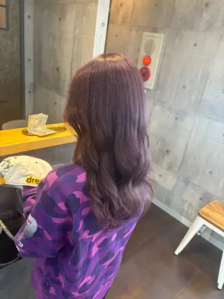 セミロング ✨韓国艶髪✨ケア ブリーチ🫧アキラのヘアスタイル