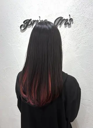 ロング カラー 韓国レイヤー🦋 ブリーチtomokoのヘアスタイル