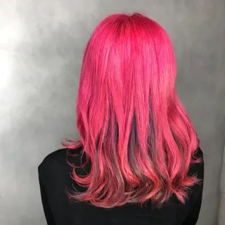セミロング カラー welring hair salonのヘアスタイル
