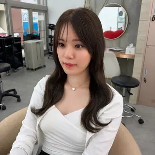 カラー モデル募集中🍒 縮毛矯正✨Runaのヘアスタイル