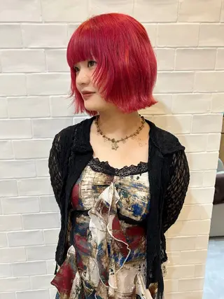 ミディアム Manaka ☺︎のヘアスタイル