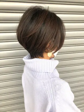ショート 齋藤 彬のヘアスタイル
