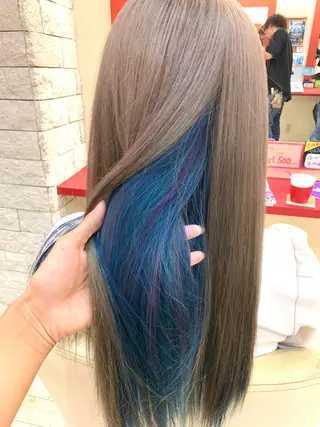 ロング カラー 櫻井 なんなのヘアスタイル