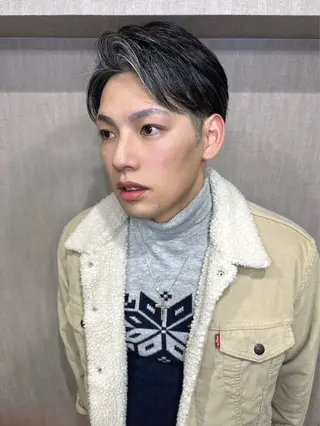 メンズ 【髪質改善】 梅田　聡のヘアスタイル