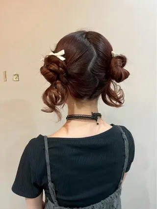 ヘアアレンジ Mila Chisaのヘアスタイル