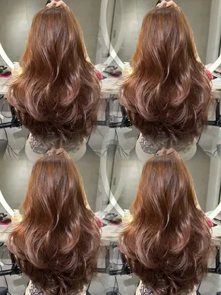 ロング カラー 佐渡優 365連勤する美容師のヘアスタイル