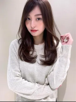 セミロング 河島 裕樹のヘアスタイル