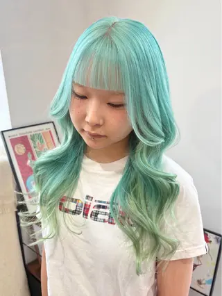 ロング カラー 🎀推しカラー🎀 Harunaのヘアスタイル