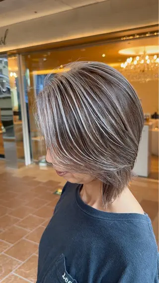 ショート 透明感カラー／ 艶髪／たなべだいのヘアスタイル