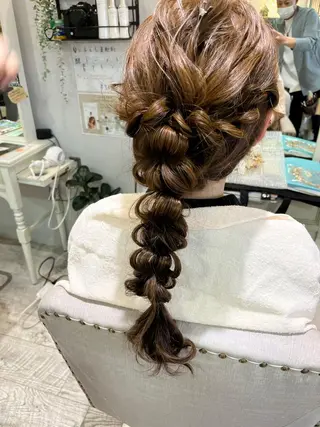 ヘアアレンジ 西村 美羽のヘアスタイル