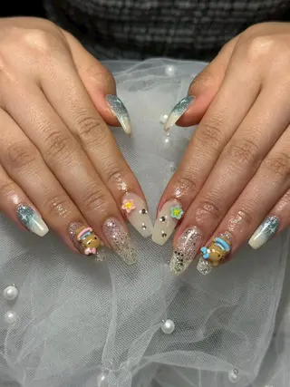 ネイル PEEKABOO NAIL 梅田のネイルデザイン
