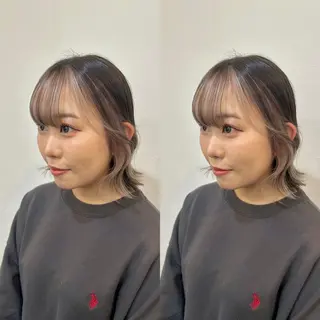 ミディアム カラー おおつか せいやのヘアスタイル