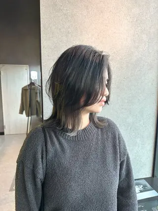 ミディアム 大橋 聖哉のヘアスタイル