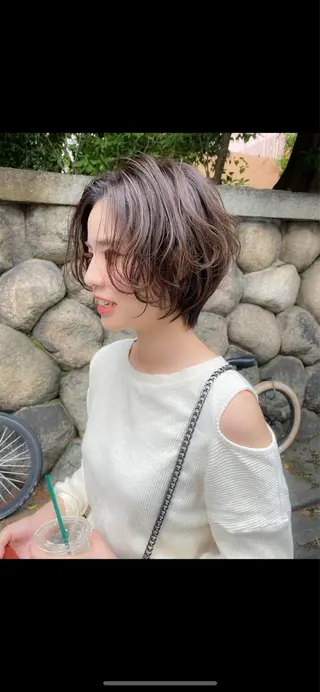 ショート 🌟満足度No.1/ 似合わせ/AYA🌟のヘアスタイル