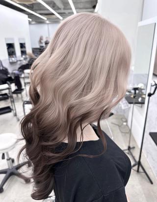 ロング カラー 髙木 利央のヘアスタイル